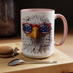 Patriotic Eagle Coffee Mug – Bold Design for Coffee Lovers