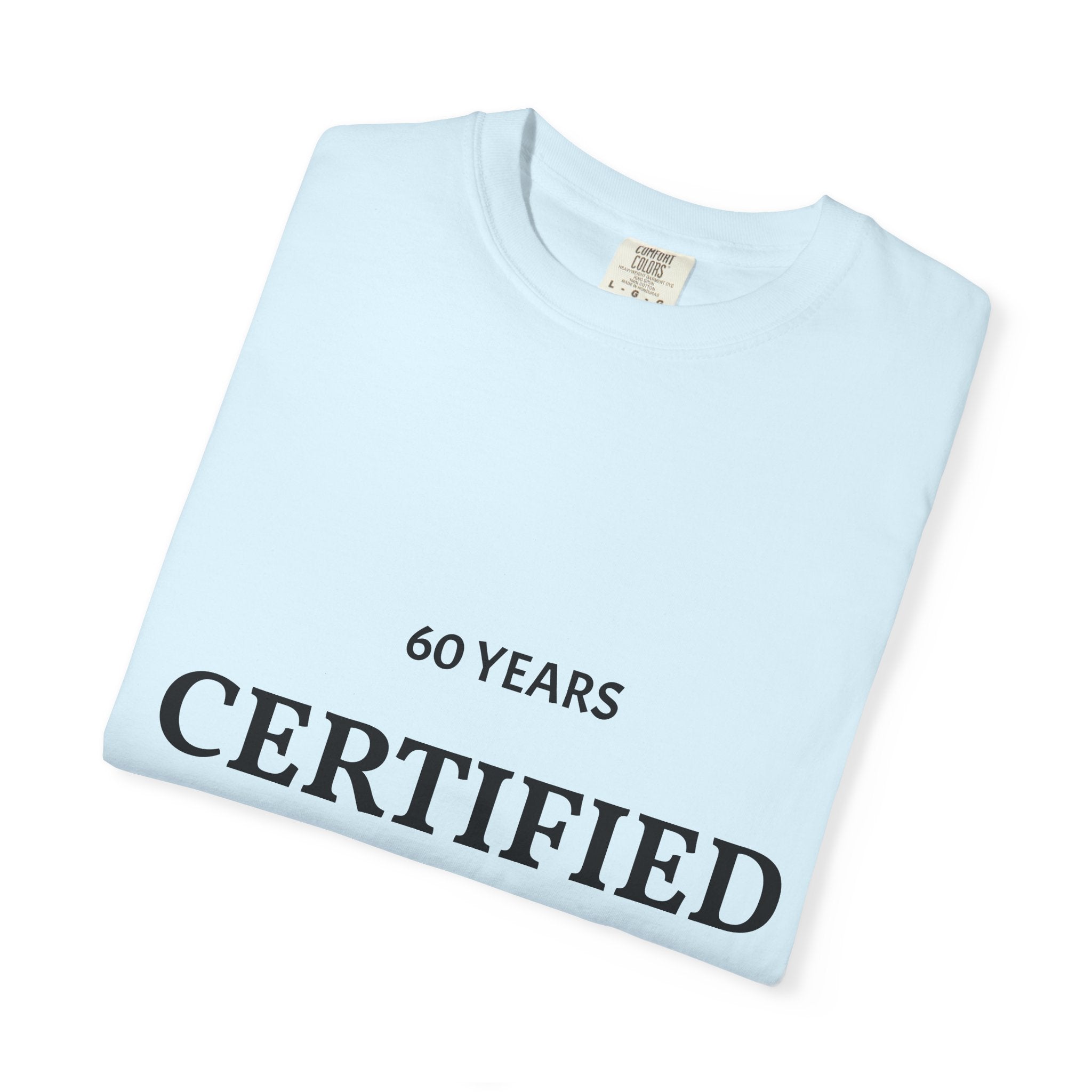 Certified Classic T-Shirt - 60 Years Retro Minimalist Tee