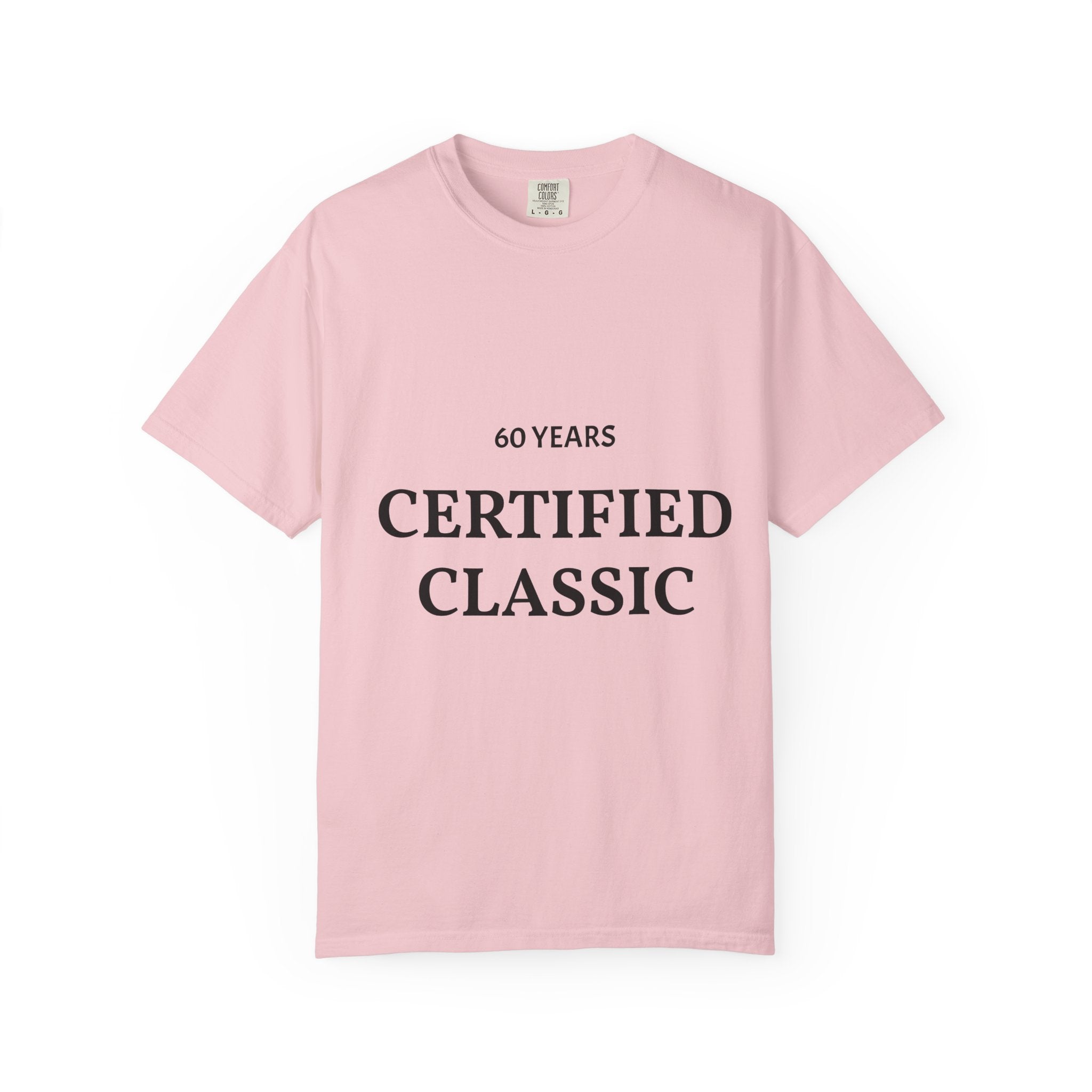 Certified Classic T-Shirt - 60 Years Retro Minimalist Tee