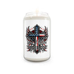 Patriotic Cross Soy Candle - One Nation Under God Scent