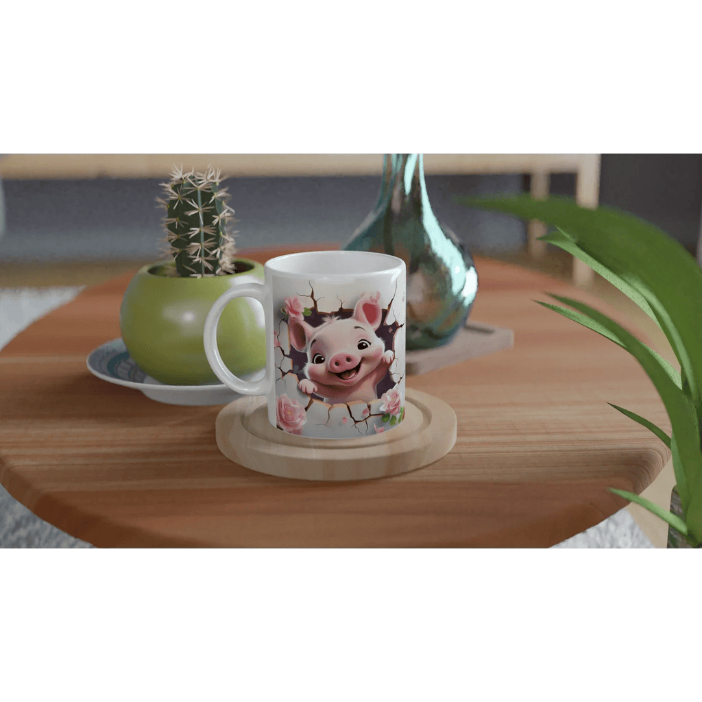 Ceramic Coffee Mug 11oz for All Beverage Types - My True Design