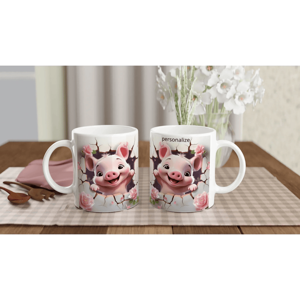 Ceramic Coffee Mug 11oz for All Beverage Types - My True Design