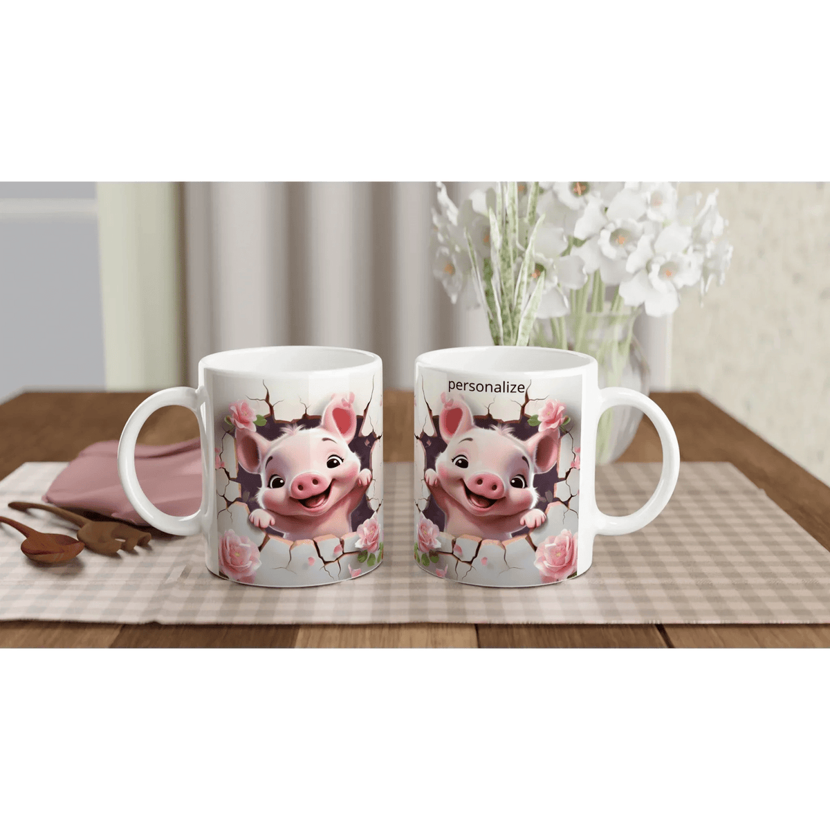 Ceramic Coffee Mug 11oz for All Beverage Types - My True Design