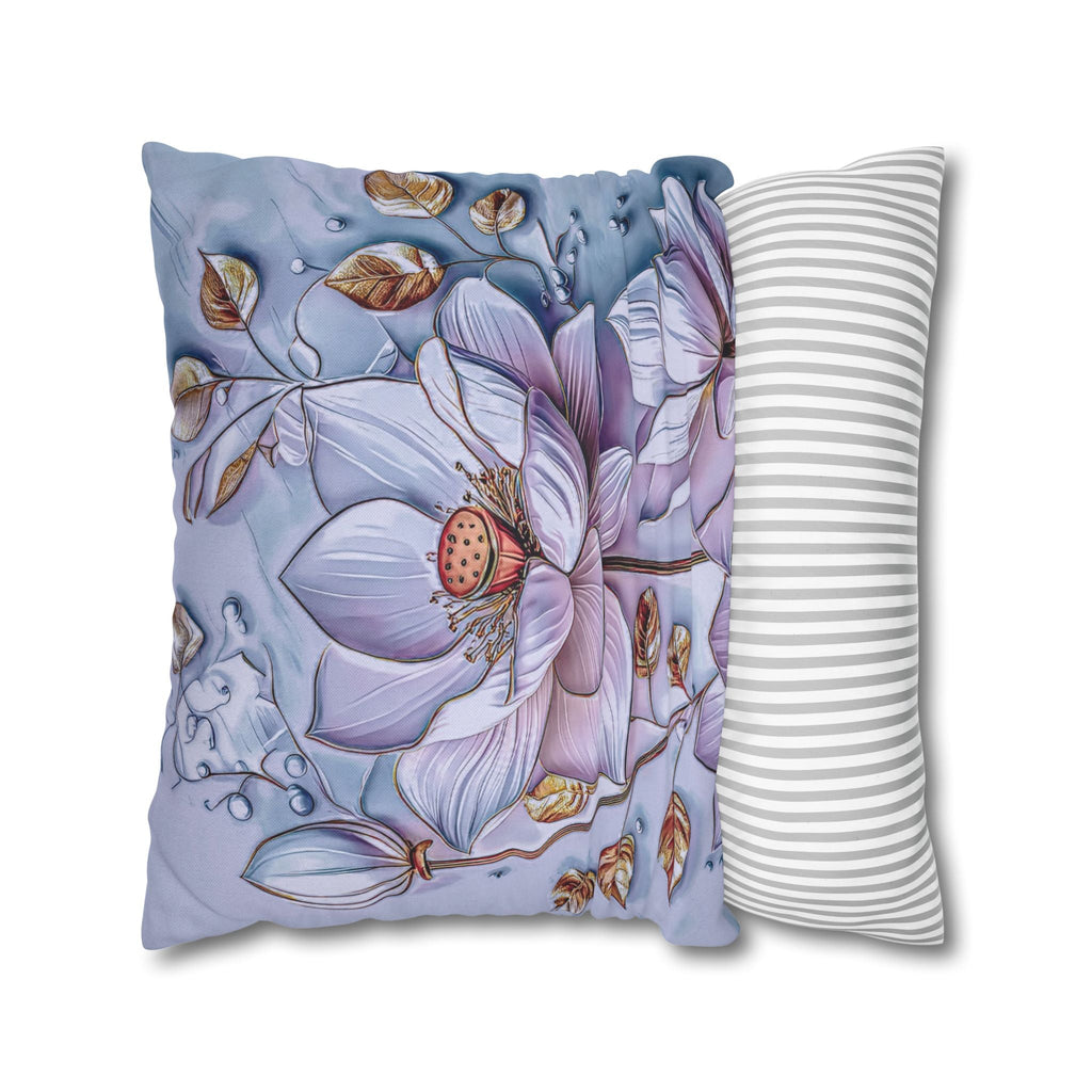 Floral 3D Decorative Pillow Cover - Nature Inspired - My True Design
