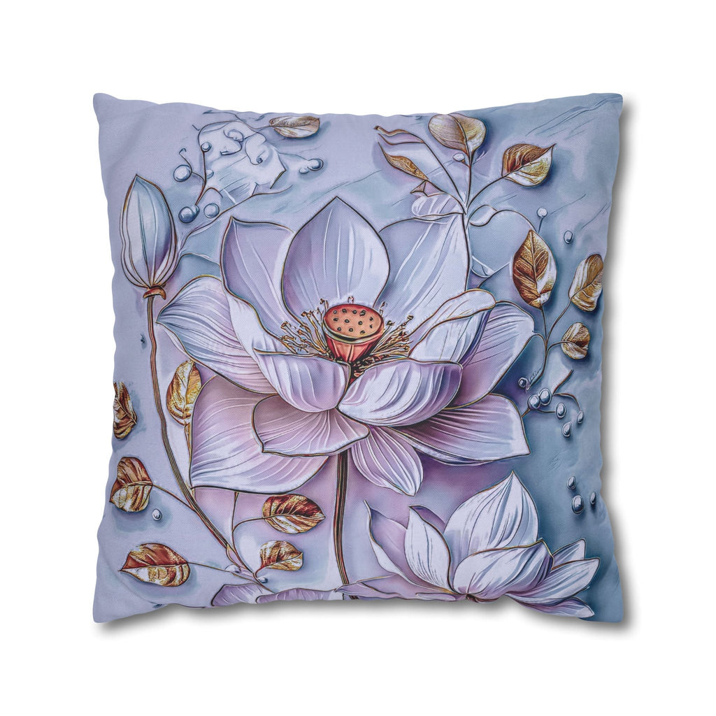 Floral 3D Decorative Pillow Cover - Nature Inspired - My True Design
