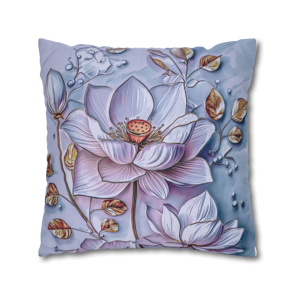 Floral 3D Decorative Pillow Cover - Nature Inspired - My True Design