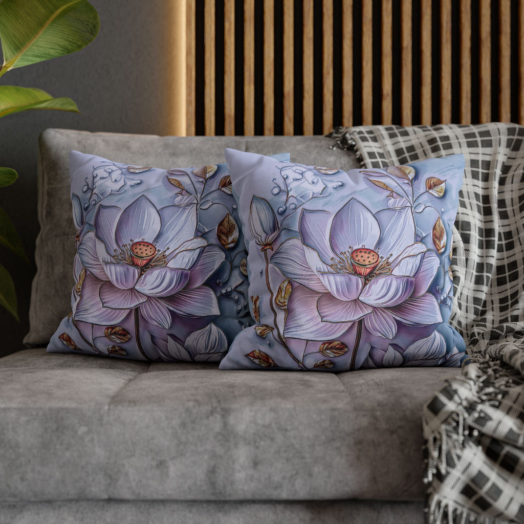 Floral 3D Decorative Pillow Cover - Nature Inspired - My True Design