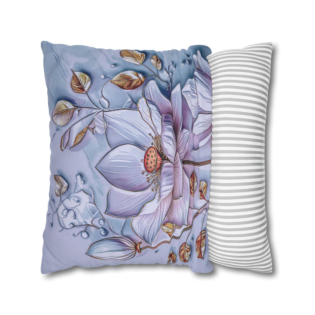 Floral 3D Decorative Pillow Cover - Nature Inspired - My True Design