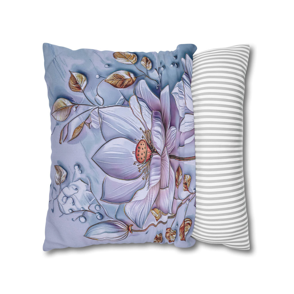 Floral 3D Decorative Pillow Cover - Nature Inspired - My True Design