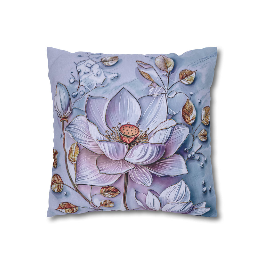 Floral 3D Decorative Pillow Cover - Nature Inspired - My True Design