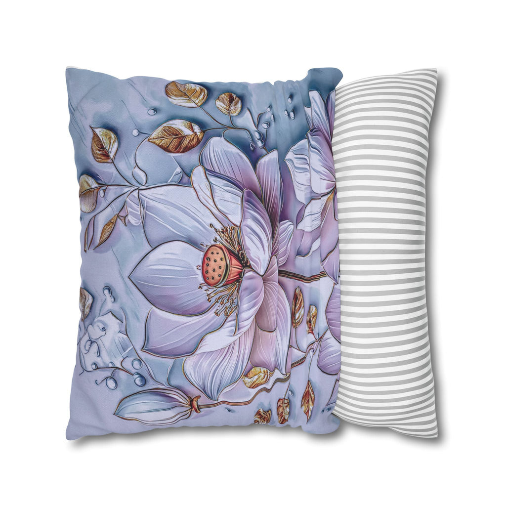 Floral 3D Decorative Pillow Cover - Nature Inspired - My True Design
