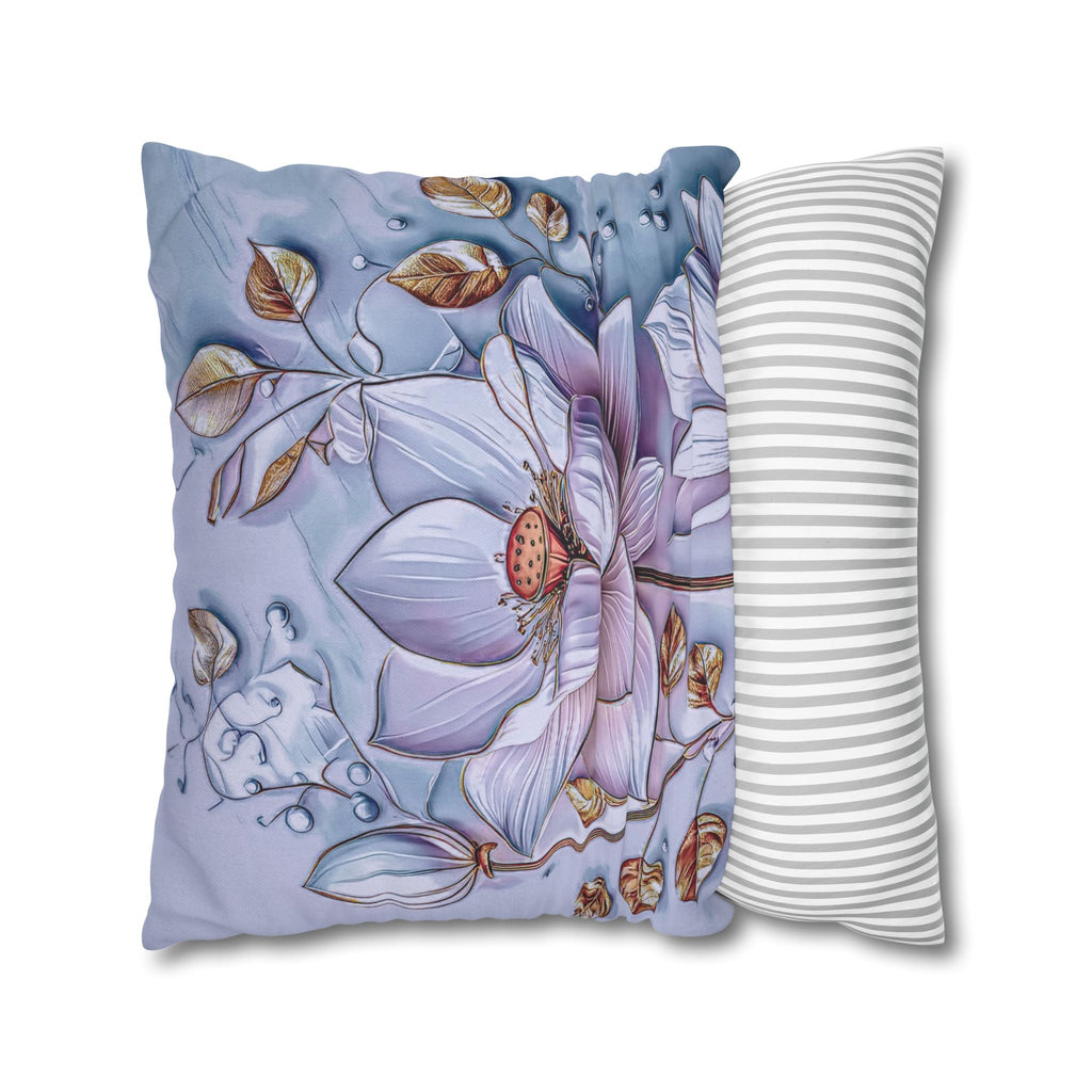 Floral 3D Decorative Pillow Cover - Nature Inspired - My True Design