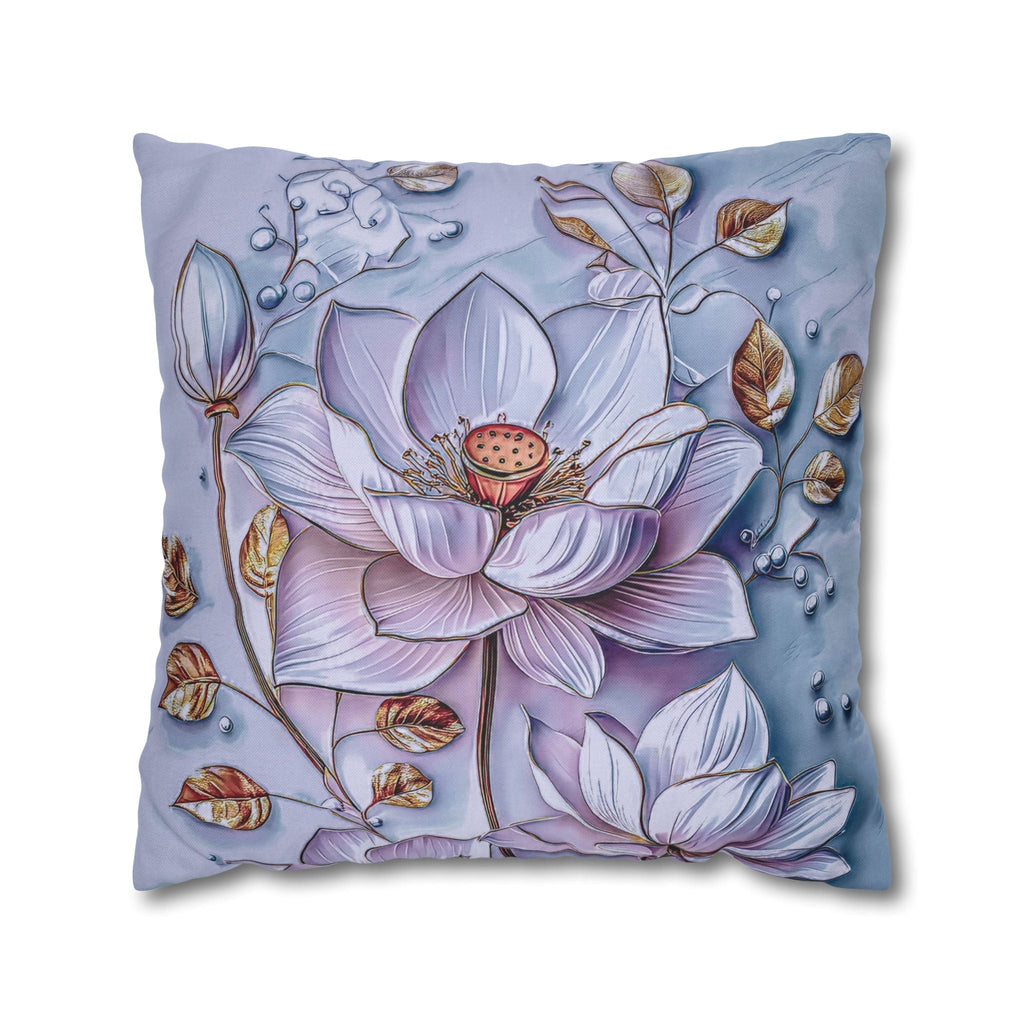 Floral 3D Decorative Pillow Cover - Nature Inspired - My True Design