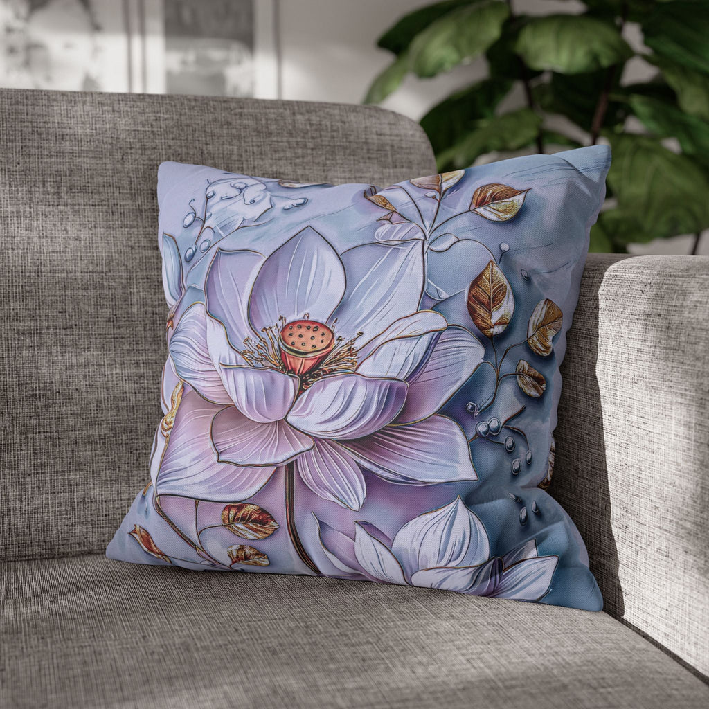 Floral 3D Decorative Pillow Cover - Nature Inspired - My True Design