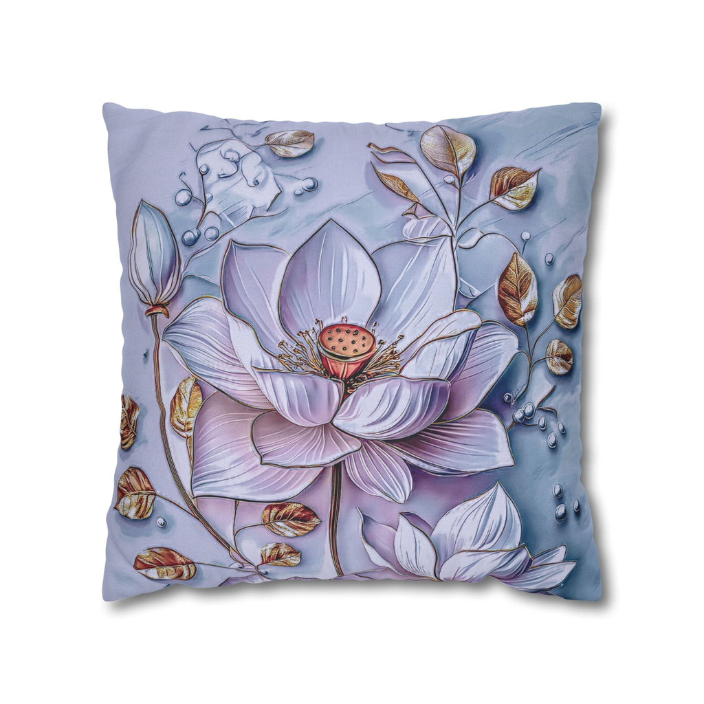 Floral 3D Decorative Pillow Cover - Nature Inspired - My True Design