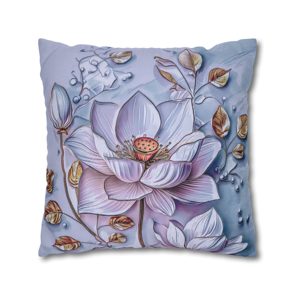 Floral 3D Decorative Pillow Cover - Nature Inspired - My True Design