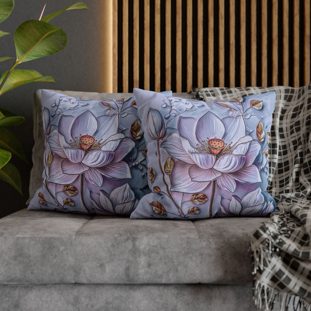 Floral 3D Decorative Pillow Cover - Nature Inspired - My True Design