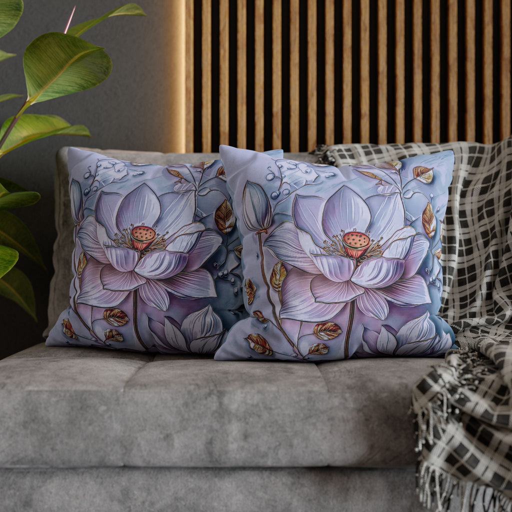 Floral 3D Decorative Pillow Cover - Nature Inspired - My True Design