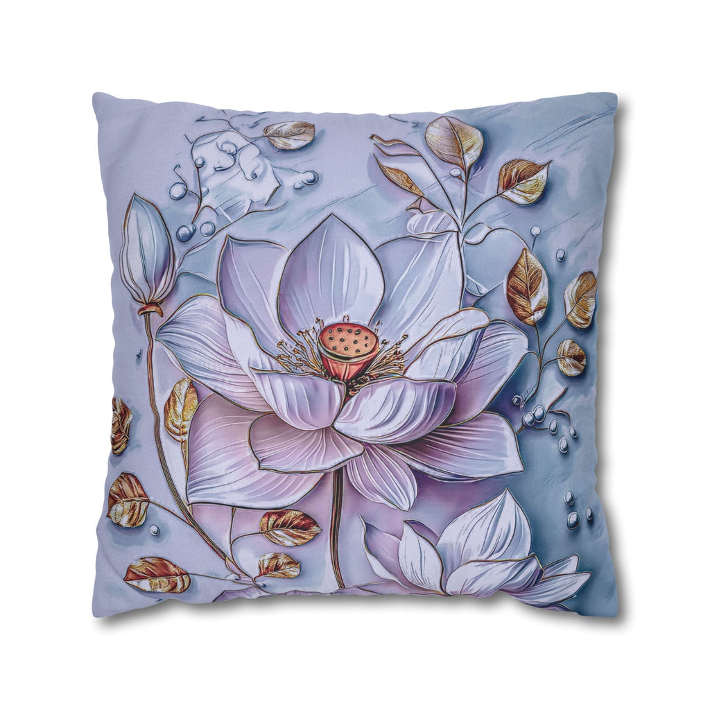 Floral 3D Decorative Pillow Cover - Nature Inspired - My True Design
