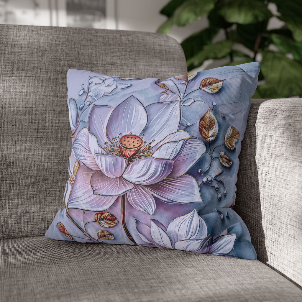 Floral 3D Decorative Pillow Cover - Nature Inspired - My True Design