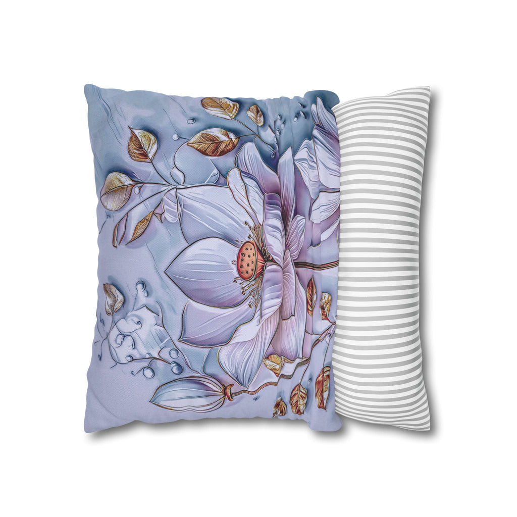 Floral 3D Decorative Pillow Cover - Nature Inspired - My True Design