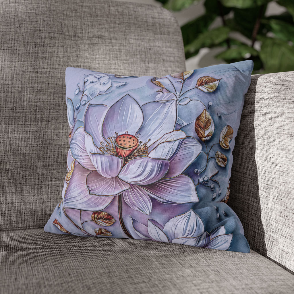 Floral 3D Decorative Pillow Cover - Nature Inspired - My True Design