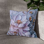 Floral 3D Decorative Pillow Cover - Nature Inspired - My True Design