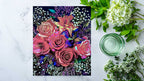 Fine Art Glass Charcuterie & Cutting Board - Midnight Gala 2