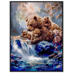 Premium Semi-Glossy Paper Wooden Framed Poster - My True Design