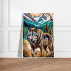 Premium Semi-Glossy Paper Wooden Framed Poster - My True Design