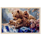 Premium Semi-Glossy Paper Wooden Framed Poster - My True Design