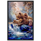 Premium Semi-Glossy Paper Wooden Framed Poster - My True Design