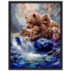 Premium Semi-Glossy Paper Wooden Framed Poster - My True Design