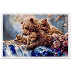 Premium Semi-Glossy Paper Wooden Framed Poster - My True Design