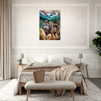 Premium Semi-Glossy Paper Wooden Framed Poster - My True Design