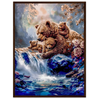 Premium Semi-Glossy Paper Wooden Framed Poster - My True Design