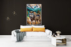 Premium Semi-Glossy Paper Wooden Framed Poster - My True Design