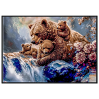 Premium Semi-Glossy Paper Wooden Framed Poster - My True Design