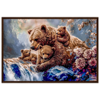 Premium Semi-Glossy Paper Wooden Framed Poster - My True Design