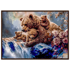 Premium Semi-Glossy Paper Wooden Framed Poster - My True Design