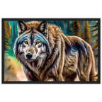 Premium Semi-Glossy Paper Wooden Framed Poster - My True Design