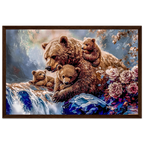 Premium Semi-Glossy Paper Wooden Framed Poster - My True Design