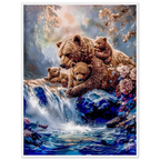 Premium Semi-Glossy Paper Wooden Framed Poster - My True Design