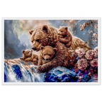 Premium Semi-Glossy Paper Wooden Framed Poster - My True Design