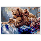 Premium Semi-Glossy Paper Wooden Framed Poster - My True Design