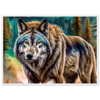 Premium Semi-Glossy Paper Wooden Framed Poster - My True Design