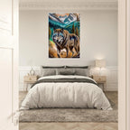 Premium Semi-Glossy Paper Wooden Framed Poster - My True Design