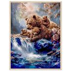 Premium Semi-Glossy Paper Wooden Framed Poster - My True Design
