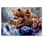 Premium Semi-Glossy Paper Wooden Framed Poster - My True Design