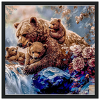 Premium Semi-Glossy Paper Wooden Framed Poster - My True Design